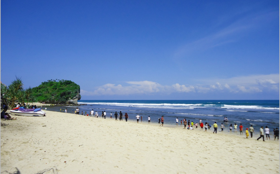 Pantai Indrayanti Nikmati Keindahan Alam yang Eksotis